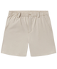 Beige shorts on a white background