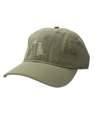 Pine hat with Local Boy branding. Adjustable cloth strap. Dad hat classic look with mid=profile fit.