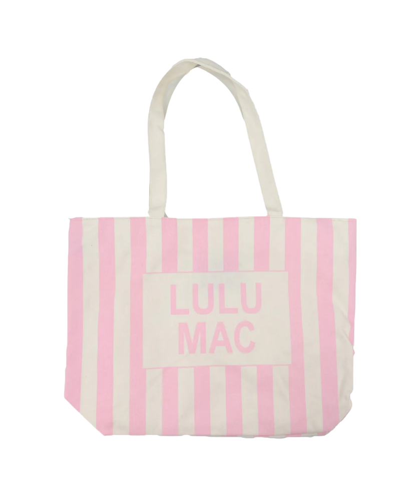 LULU MAC - Canvas Stripe Tote