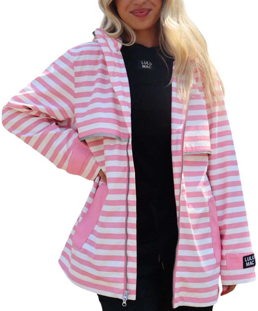 LULU MAC - Darby Stripe Raincoat
