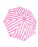 Pink and white circular product with 'Lulu Mac' branding on a white background