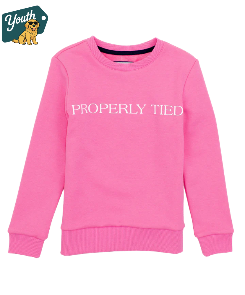 Properly Tied - Girls Laurel Crew