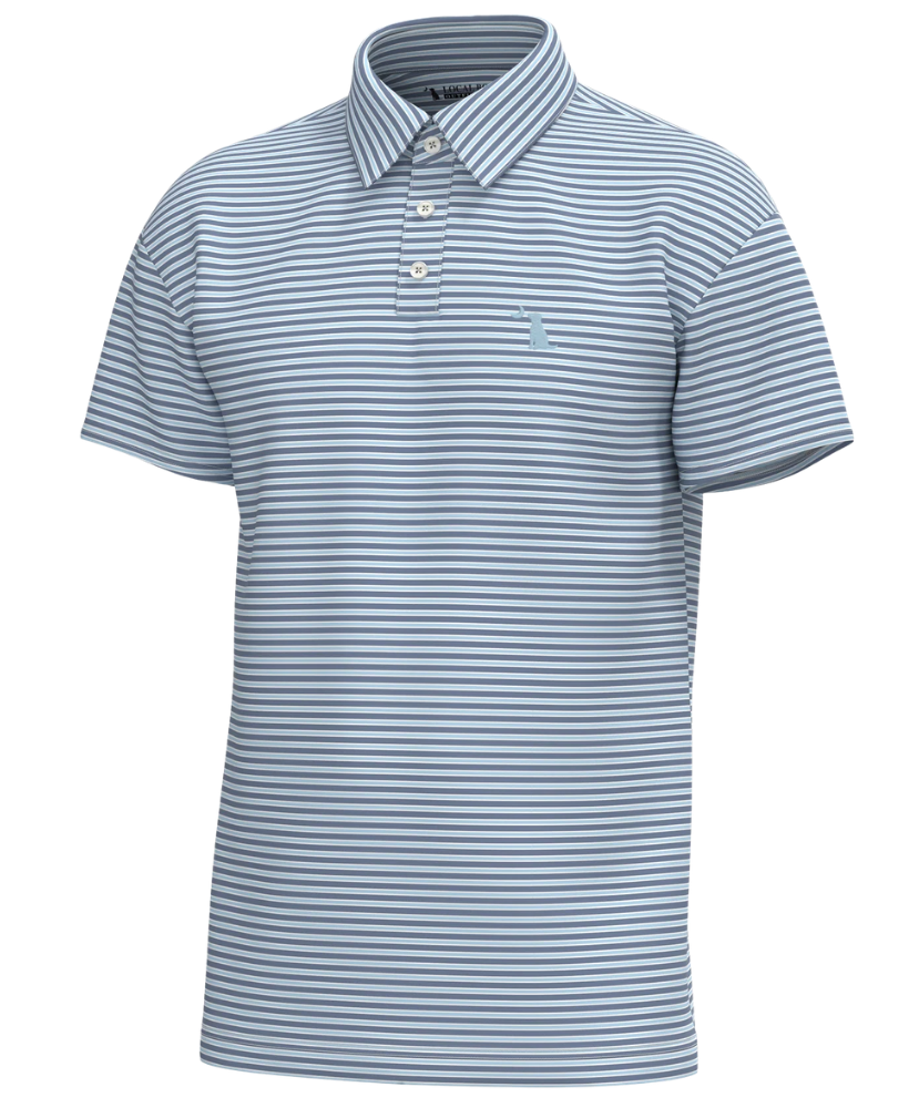 LOCAL BOY striped polo