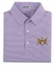 GenTeal - LSU Baseball National Championship Club Pinstripe Performance Polo