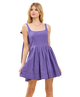 Saturday Gameday Square Neckline Mini Dress