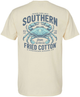 Southern Fried Cotton - Salty Blue Crab Tee