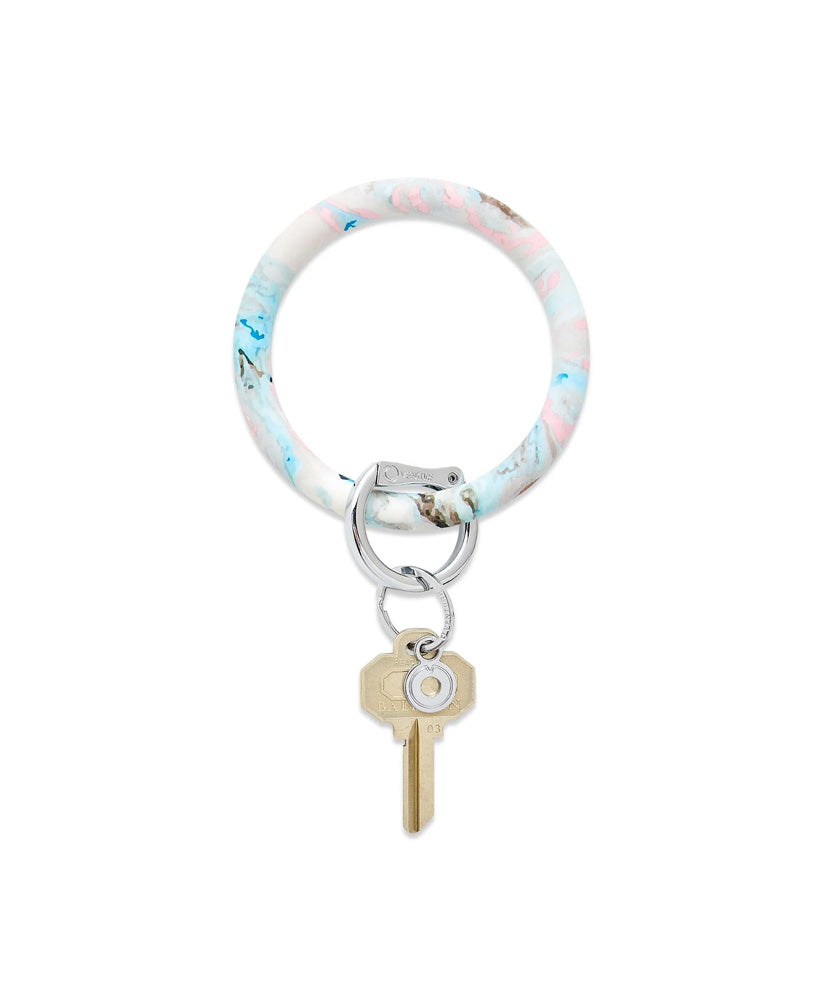 Silicone Big O Key Ring