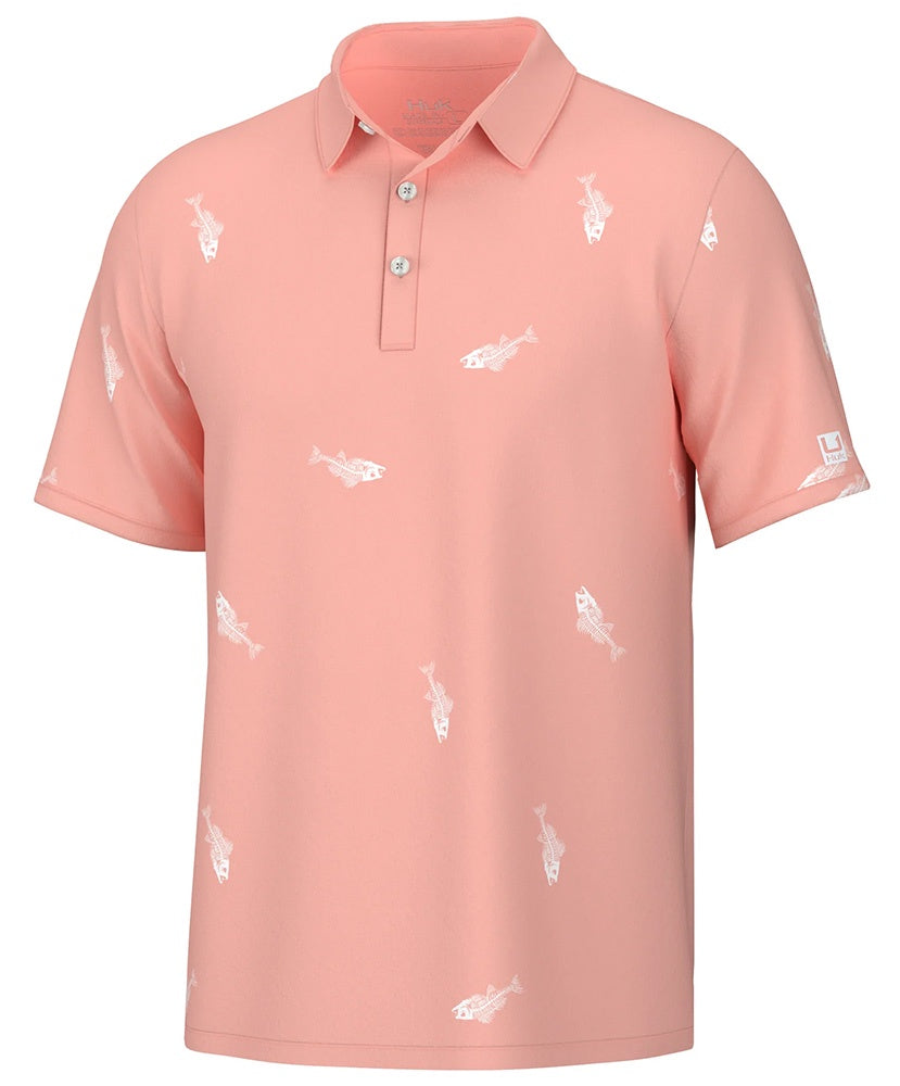 Huk - Fresh Bones Pursuit Polo