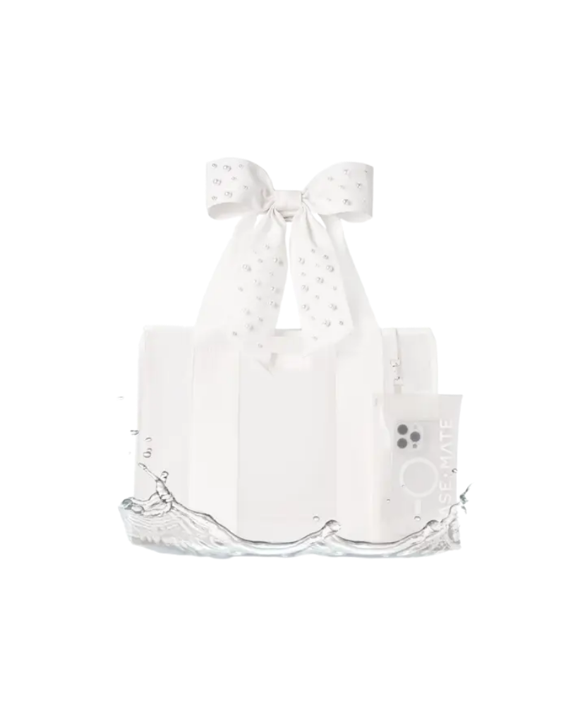 Case-Mate - Pearl Bow Jelly Tote Bag