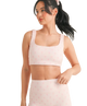 Pink Bow Ruched Bra Top