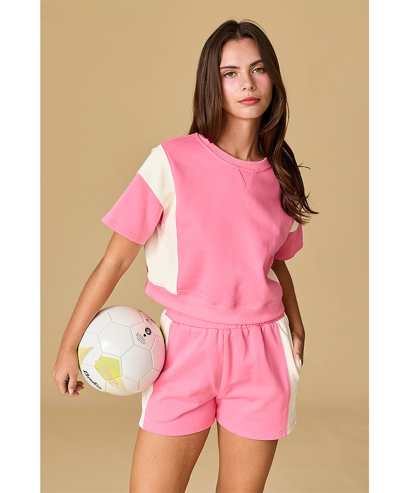 Tallon Contrast French Terry Set