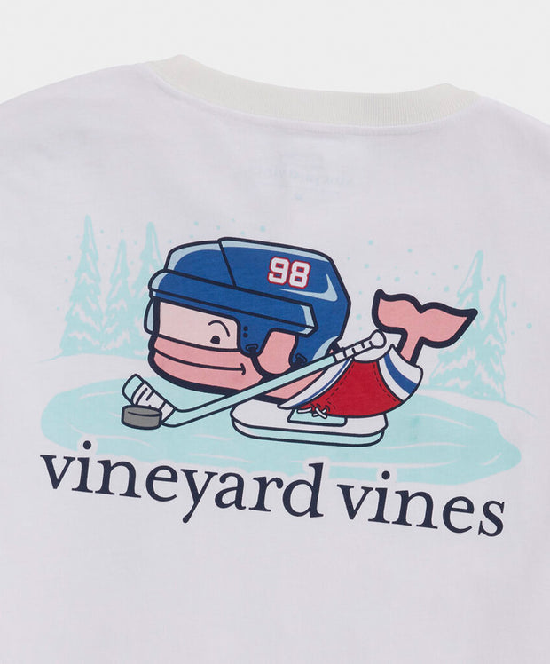 Vineyard Vines - Pond Hockey Whale LS Tee