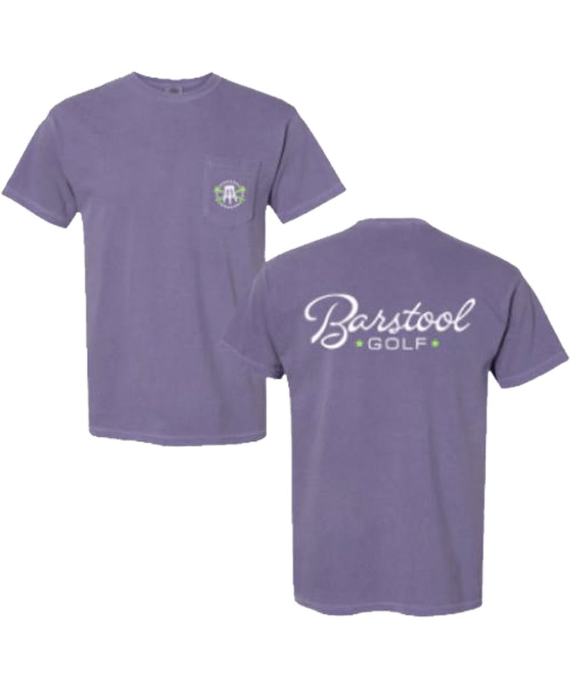 Barstool Golf - Stool & Stars Pocket Tee