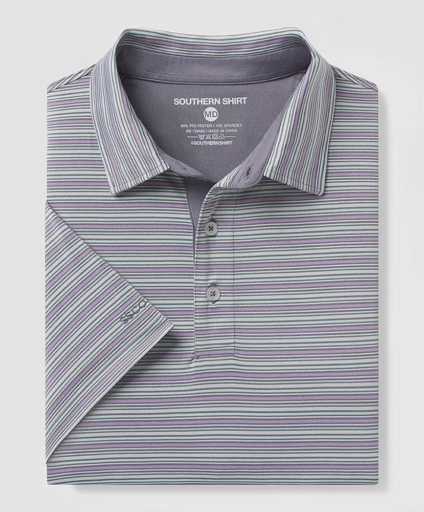 Southern Shirt Co - Sawgrass Stripe Polo