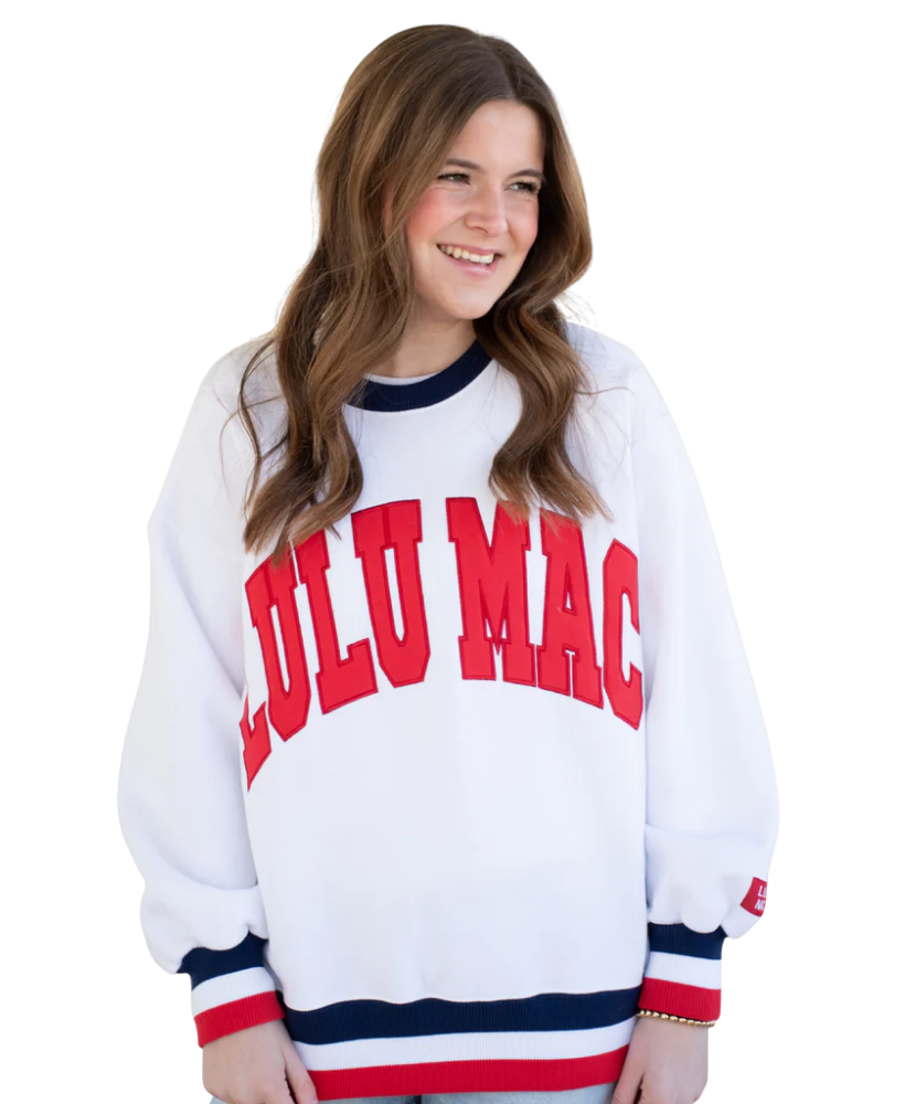 LULU MAC - Social Society Stitch Sweatshirt