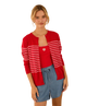 Sadie Striped Button Down Cardigan