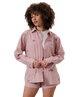 Harbor Flag Embroidered Button Down Top