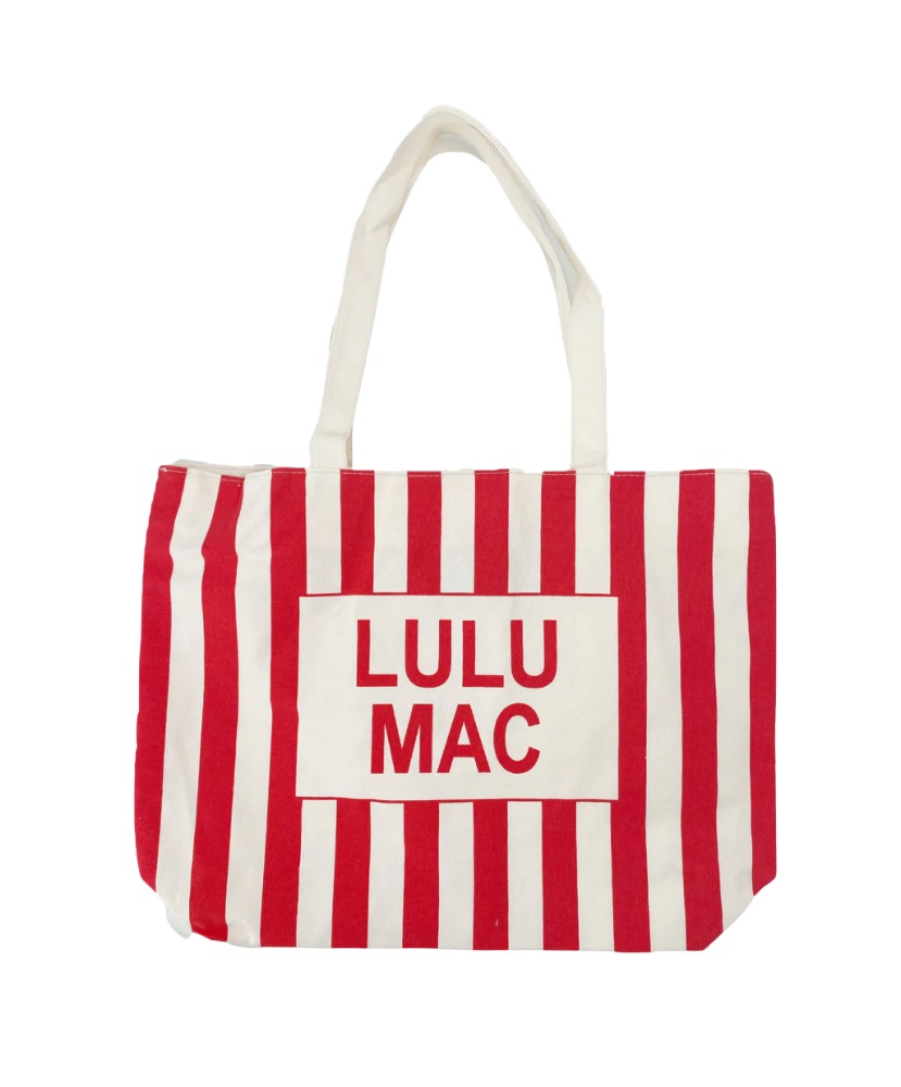 LULU MAC - Canvas Stripe Tote