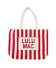 LULU MAC - Canvas Stripe Tote