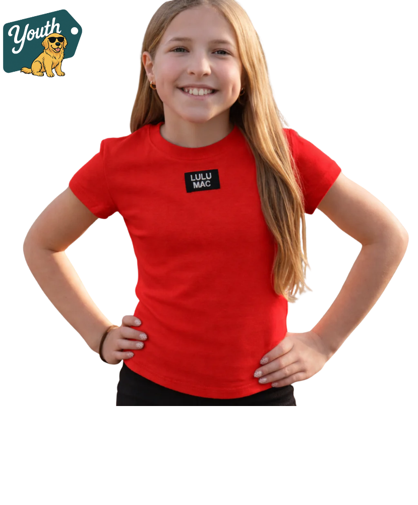 LULU MAC- Girls Baby Doll Tee