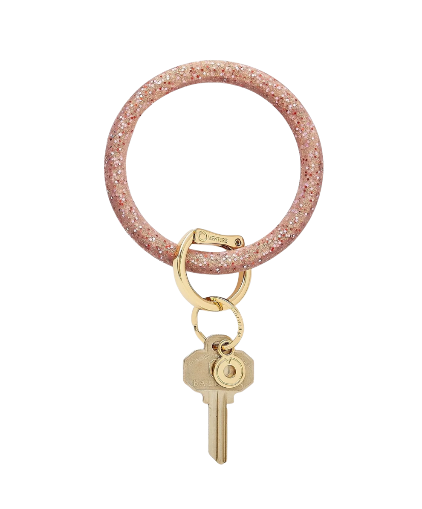 Silicone Big O Key Ring