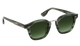 Green Krewe sunglasses with a white background