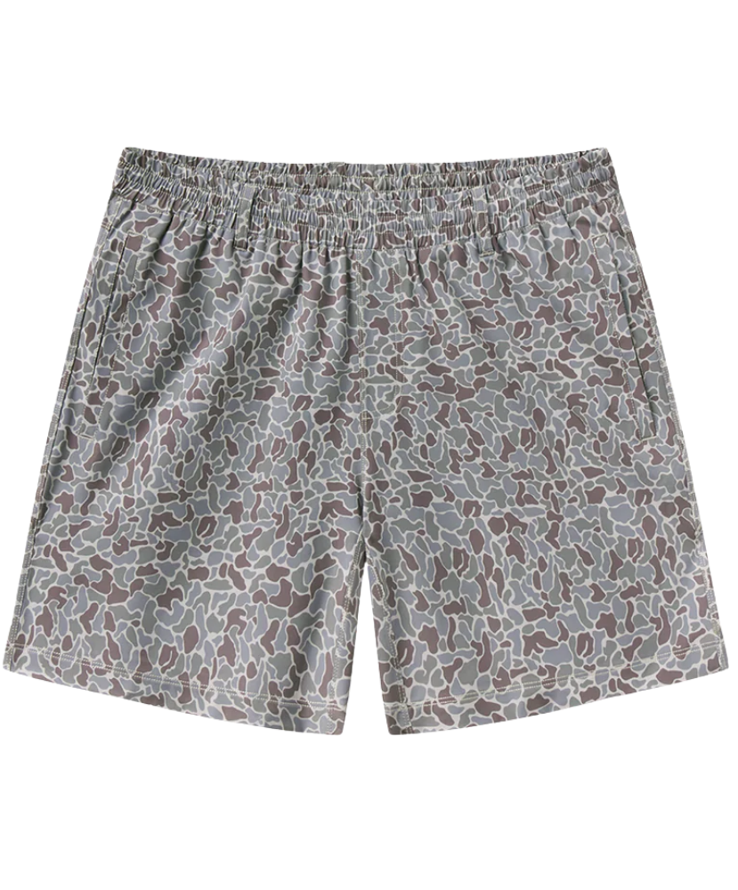 CAMO Patterned shorts on a white background