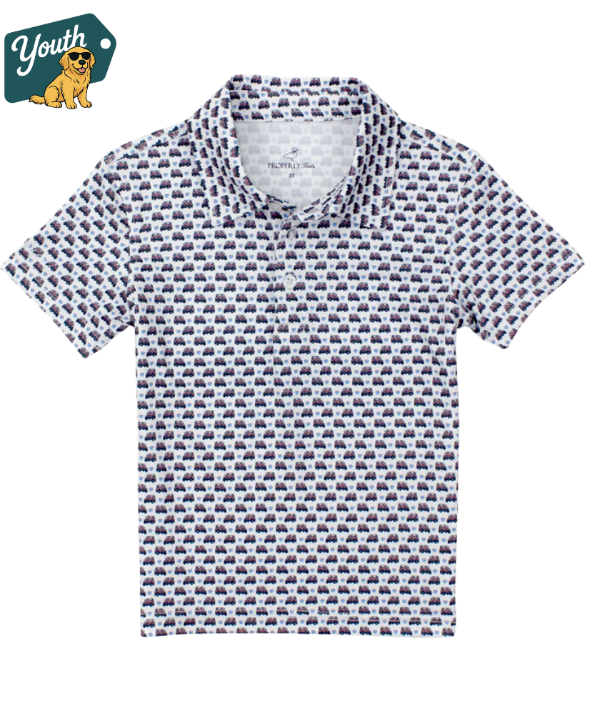 Properly Tied - Youth Inlet Polo