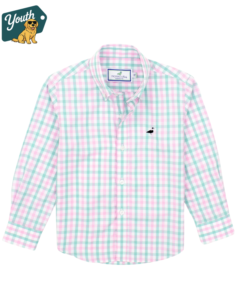 Properly Tied - Youth Seasonal Sportshirt LS