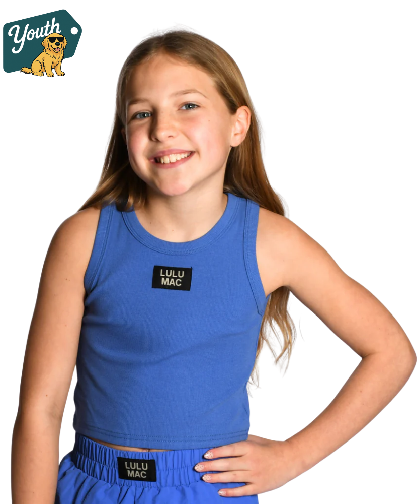 LULU MAC - Girls Solid Tank
