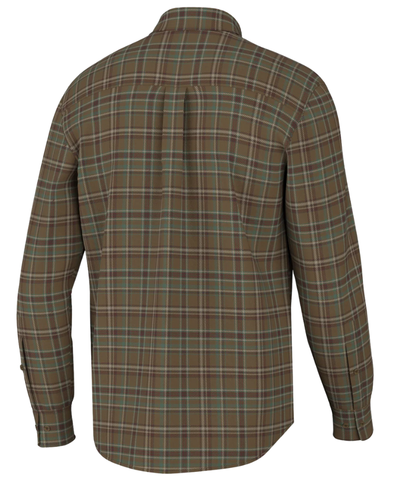 Men's Plaid Dress Shirt Button Down. Woven with Local Boy branding.