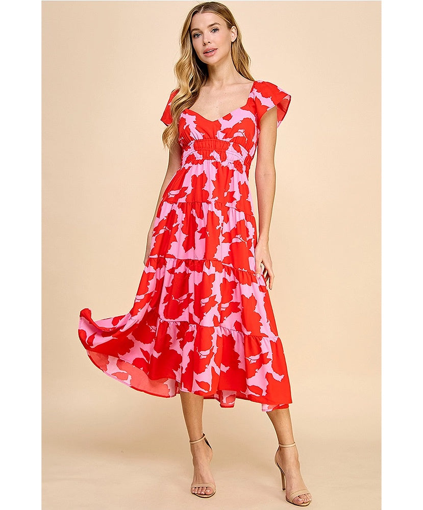 Found Paradise Midi Dress