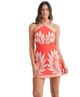 Polman Printed Halter Mini Dress