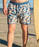 Burlebo - Rockport Camo Swim Trunks