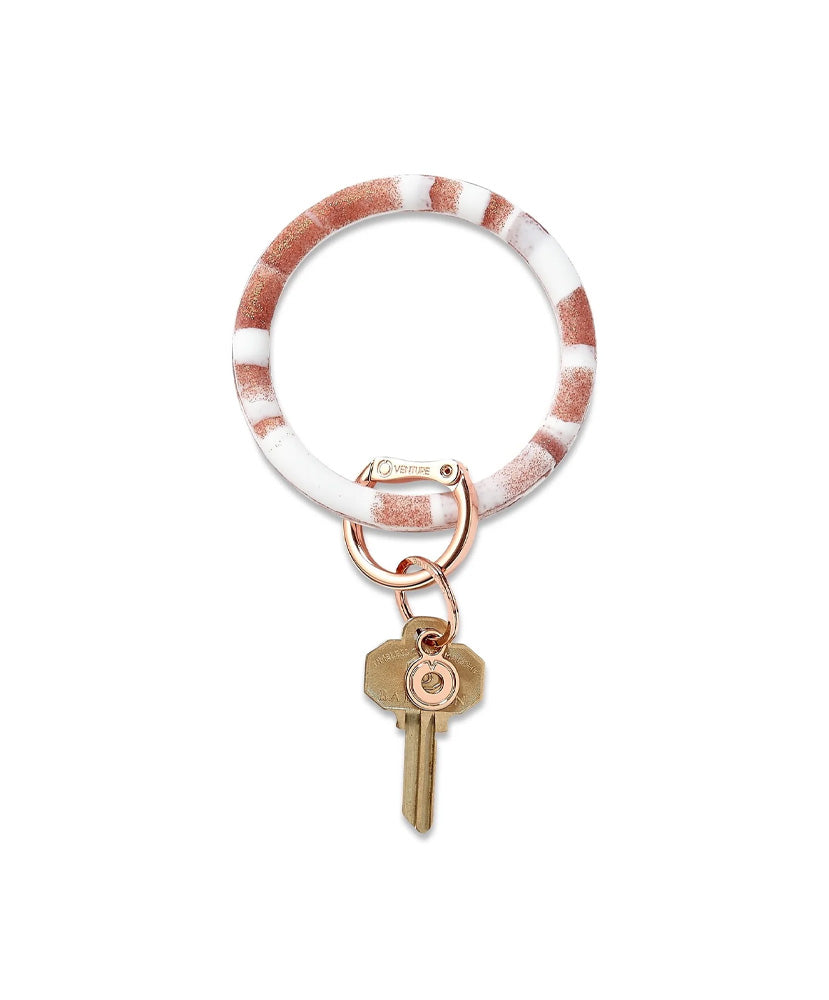 Silicone Big O Key Ring