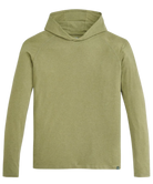 Green sage hoodie on a white background