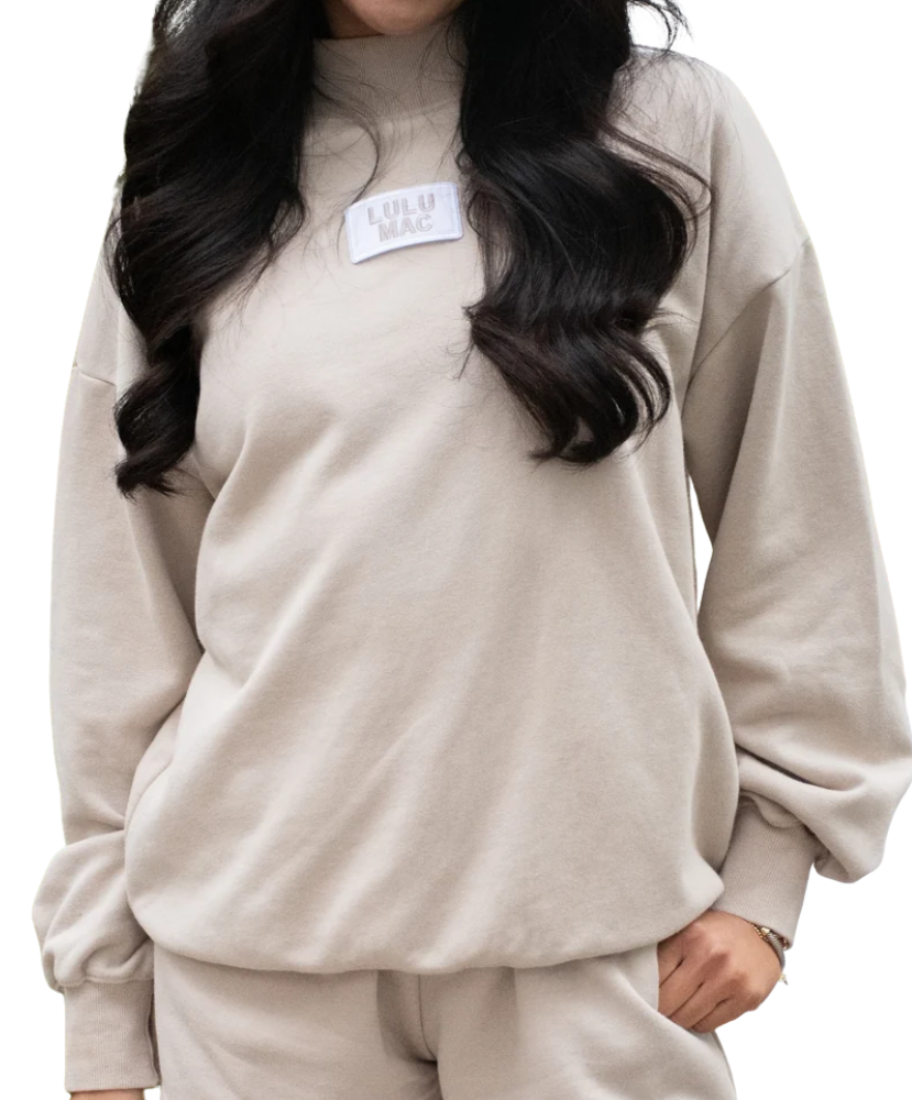 Lulu Mac - Terry Cloth Mockneck