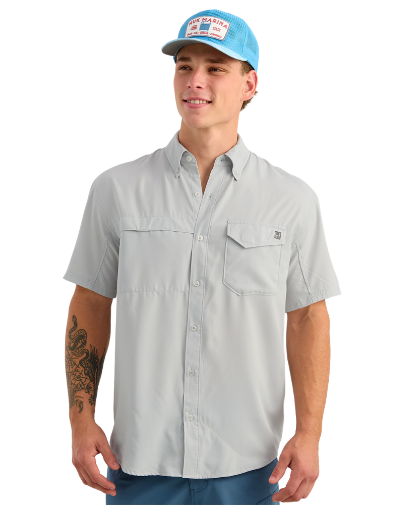 Huk - Tide Point Button Down SS