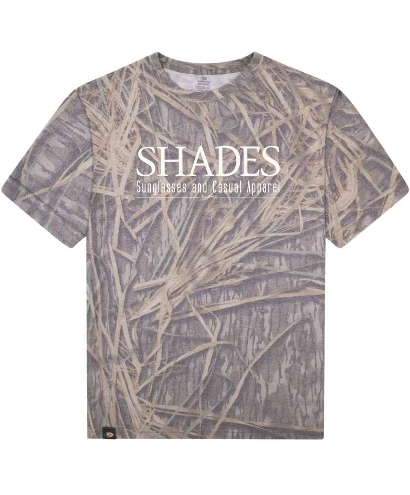 SHADES - Mossy Oak Logo Tee
