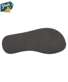 Kid's Rainbow Sandals tan leather sandal on a white background with 'Youth' logo in the corner.