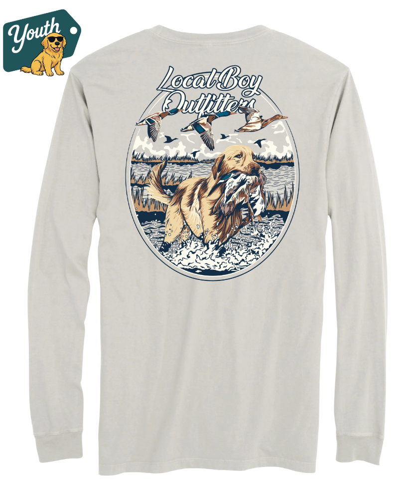 Local Boy - Youth Duck Retrieve LS Tee