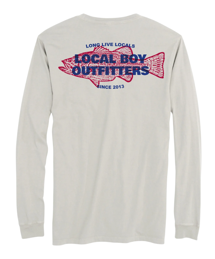 Local Boy - Gone Fishin LS Tee