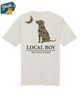 Local Boy - Toddler Autumn Duck Camo Dog & Moon SS Tee