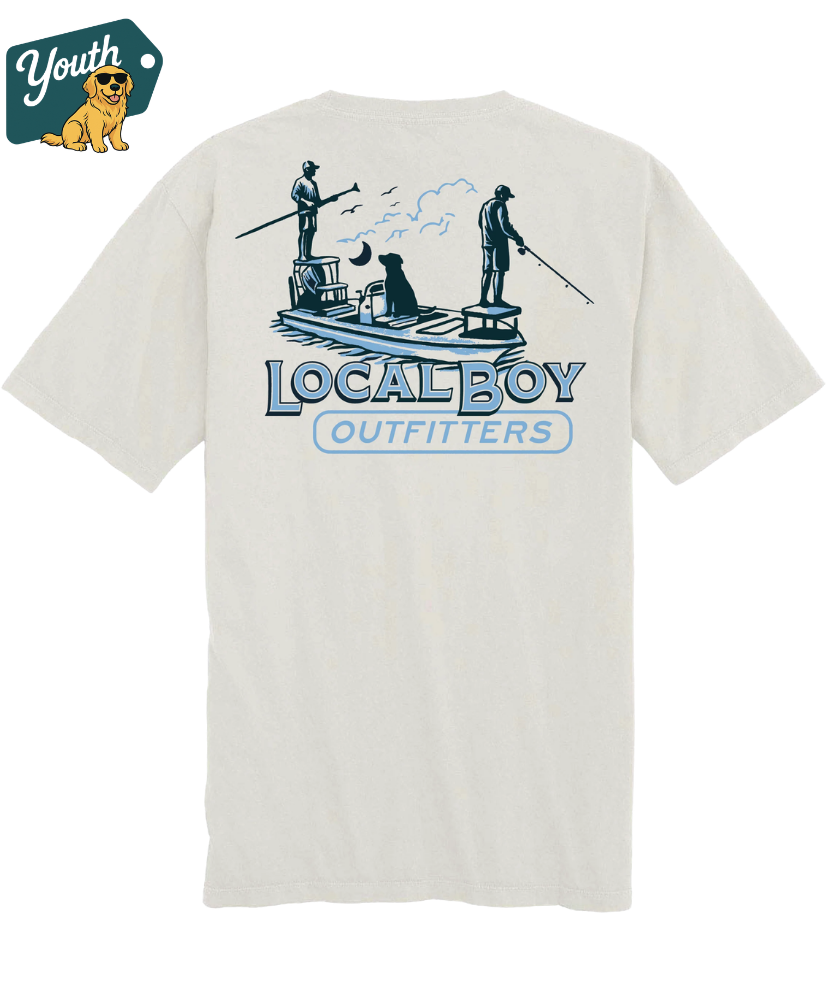 Local Boy - Youth Flat Fishin' SS Tee