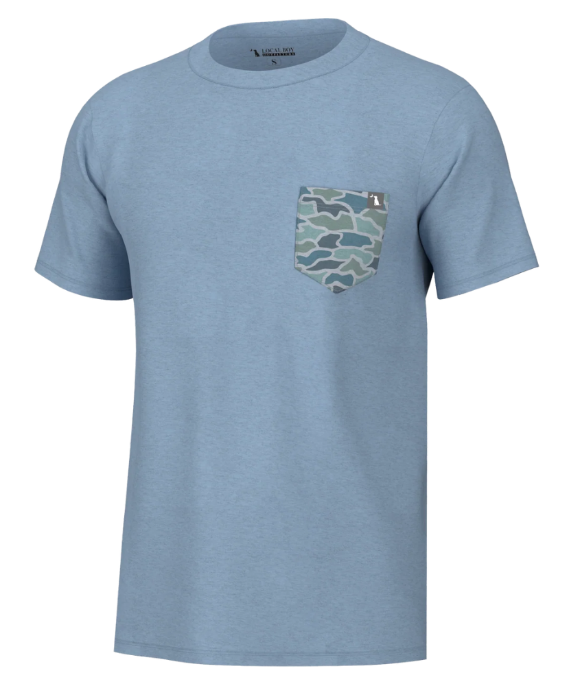 Local Boy - Heather Blend Crew SS