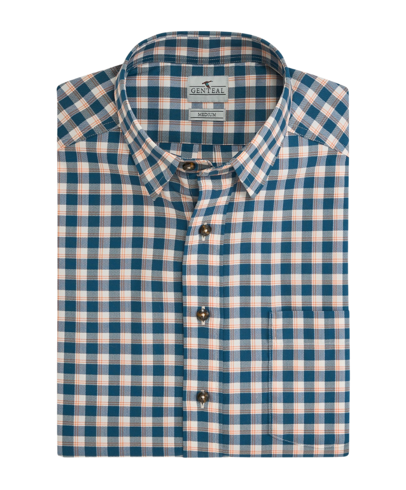 Genteal Apparel - Gibson Royal Oxford Performance Sport
