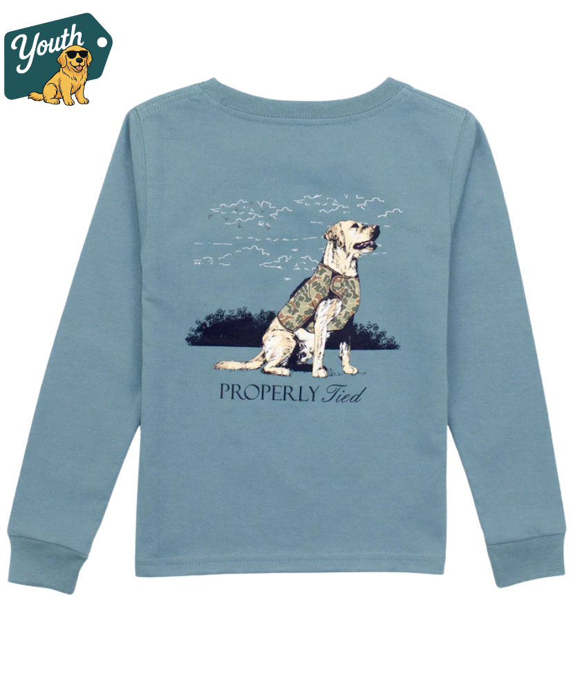 Properly Tied - Youth Good Boy LS Tee