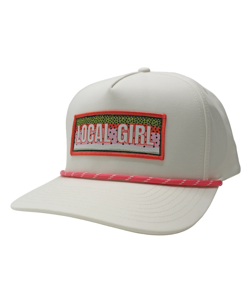 Local Girl - Rainbow Patch Rope Hat