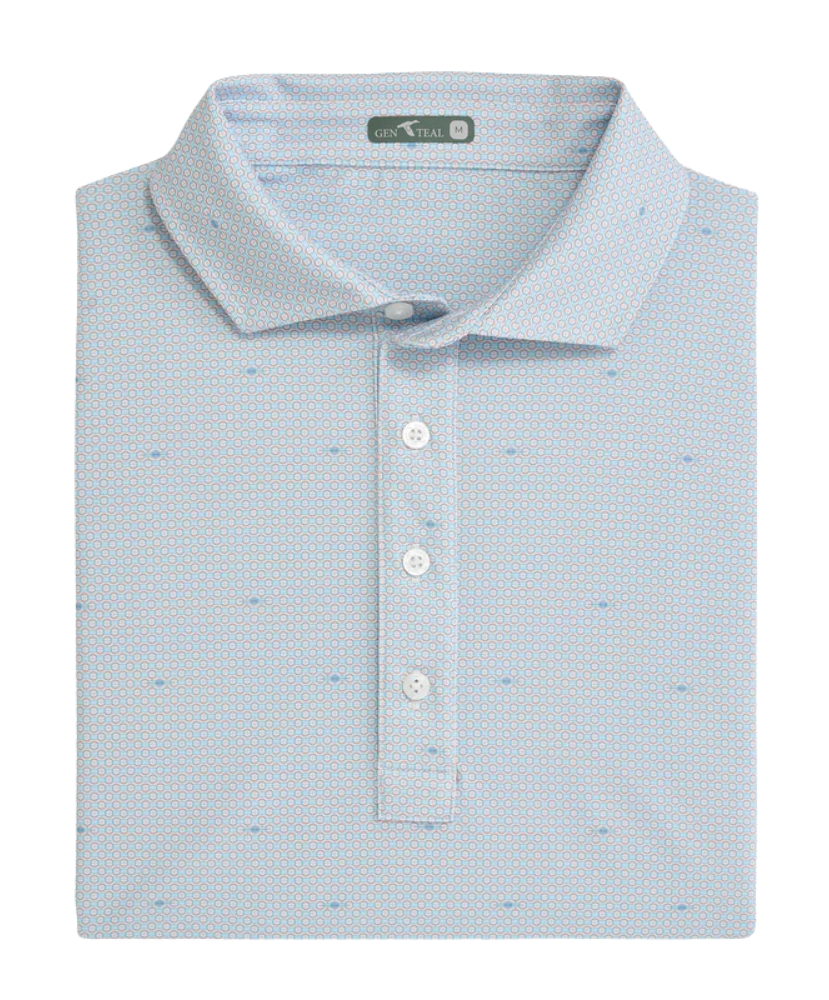 Genteal Apparel - Gridline Performance Polo