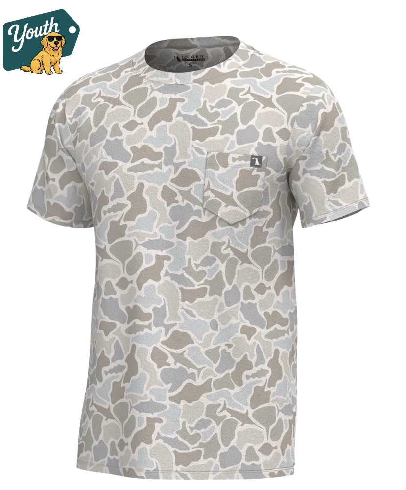 Local Boy - Youth Heather Blend Crew Tee